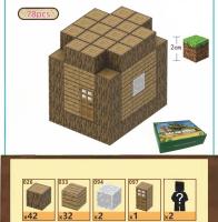 Bloques De Construcción Magnéticos Creativos Bricks Escena Famosa Del Mundo DIY Juguete Para Niños Y Adultos Regalo De Navidad - details 5