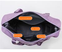 Bolsa De Diaper Para Mamá PANGDUBE Grande 41*40*21cm Con Ampliable De 12cm Resistente Al Scratch Y Al Agua Para Bebé Estilo Tote Bag Cierre De Cremallera Material PU/PVC - details 4