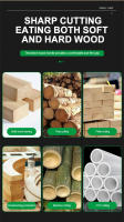 Sierra De Mano Estilo Japonés Con Mango De Madera Antideslizante Sierra De Aplanado Flexible Para Trabajos De Carpintería Y Corte De Madera Herramienta De Corte - details 14
