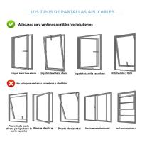 Sellado Universal Impermeable Para Ventana Para Aire Acondicionado Portátil Ajustable Accesorios Para Aire Acondicionado Tipo De Tela De Sellado Para Ventanas Inclinadas Y Deslizantes Material De Poliéster - details 6