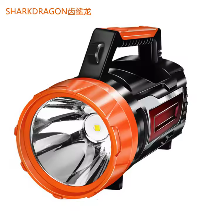 Nuevo reflector portátil para exteriores, impermeable, con carga USB, luz de camping, linterna LED, manivela, generación de energía - 1