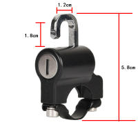 Cerradura De Seguridad Para Sombrero De Motocicleta Antirrobo Para Bicicleta Y Scooter Eléctrico Accesorios De Moto Fácil Instalación Equipos De Ciclismo - details 1