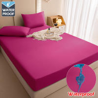 Sábana Impermeable De Tela Doble California King Size Para Cama Doble Cubierta De Matrícula De Sábana De Cama Reina Y Rey - details 10