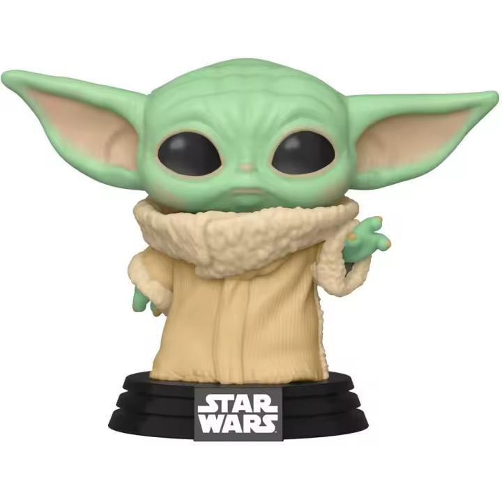 Figura Pop Star Wars Mandalorian The Child-Figura de Vinilo Coleccionable - Idea de Regalo- Mercancia Oficial - Juguetes para Niños y Adultos - Movies Fans - Muñeco para Coleccionistas y Exposición - 1