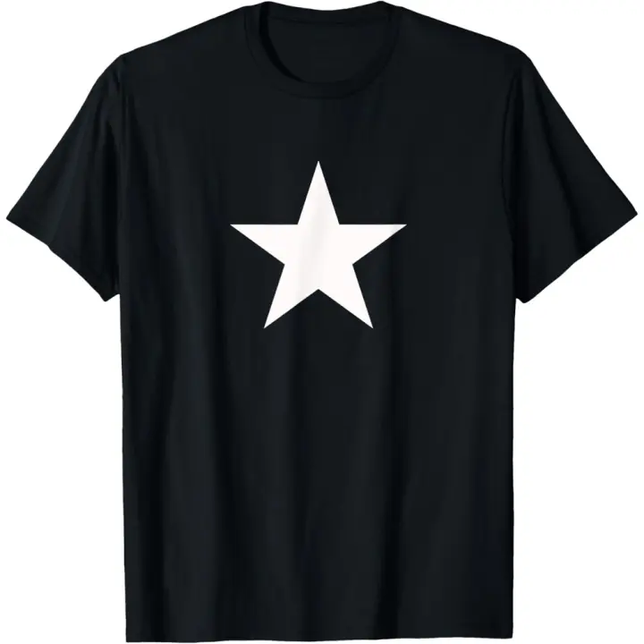 Camiseta de Manga Corta, 100% Algodón, Ropa Unisex para Hombres y Mujeres en 5 Tallas, Camiseta Negra, Cuello redondo con estampado. - 1