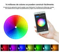 Spotlight LED Inteligente RGB MARPOU 220V Con Control De Voz Y Luz Ajustable De 30W 50W 100W Iluminación Exterior Tuya - details 2