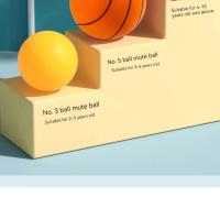 Baloncesto De Esponja Silencioso Para Niños Bola De Bounce Muda Bola Squeezable Baloncesto Silencioso Para Interior - details 20