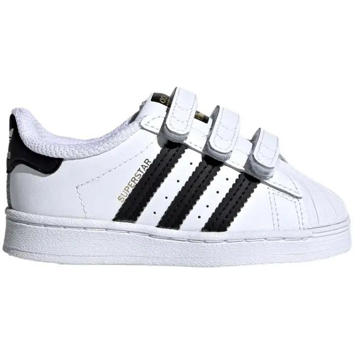 Zapatillas Adidas Superstar Cf para niños unisex en color blanco - 1