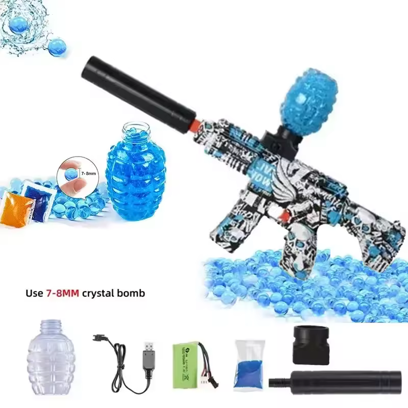 Brinquedo De Arma Elétrica Com Bola De Hidrogel Para Crianças Presente Ideal Para Halloween Festas De Aniversário Dia Das Crianças - details 3