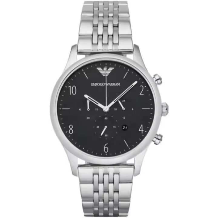Emporio Ar-mani Reloj Cronógrafo para Hombre de Cuarzo con Correa en Acero Inoxidable AR1863 - 1