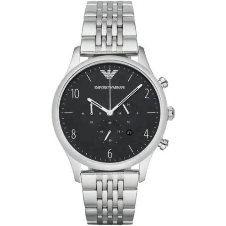 Emporio Ar-mani Reloj Cronógrafo para Hombre de Cuarzo con Correa en Acero Inoxidable AR1863 - 1