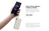 Xiaomi 67W Power Bank 20000 (Integrated Cable) - Azul Hielo, Pantalla Digital, Carga 67W/65W, Cable USB-C, 3 Puertos, Gran Capacidad - details 11