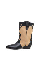 Paloma Wang Botas vaqueras bicolor para mujer - details 4