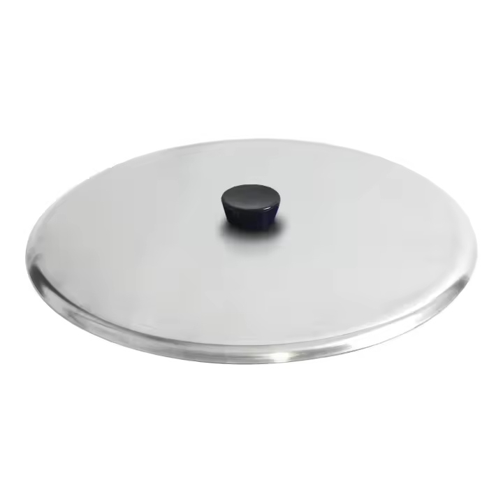 VR - TAPA GIRATORTILLAS ALUMINIO 30CM - Tapa Giratortillas Práctica y Funcional - Tapa Giratortillas para Cocinar de Forma Uniforme - Tapa Giratortillas con Agarre Ergonómico - Tapa Giratortillas para Preparar Deliciosas Tortillas - 1