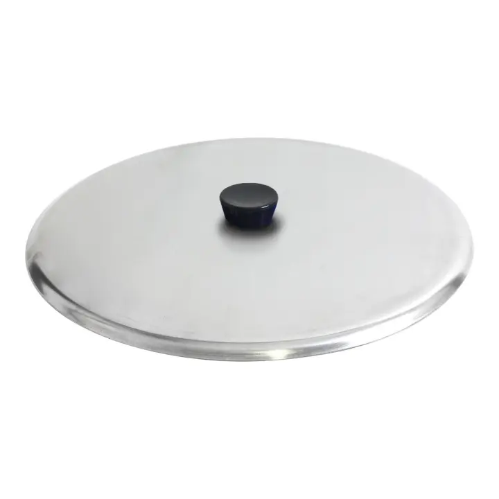 VR - TAPA GIRATORTILLAS ALUMINIO 30CM - Tapa Giratortillas Práctica y Funcional - Tapa Giratortillas para Cocinar de Forma Uniforme - Tapa Giratortillas con Agarre Ergonómico - Tapa Giratortillas para Preparar Deliciosas Tortillas - 1