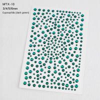 1Pcs Decoración De Fiesta De Música Con Diamantes Adhesivos Para Niños Joyería Facial De Cristal Autoadhesiva Para Uñas Y Maquillaje De Ojos - details 9