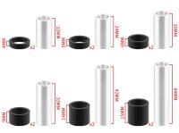 MUQZI Amortiguador De Suspensión Trasera MTB Con Anillo De Bujía 22-56mm ID 8mm OD 12mm Pieza De Bicicleta Para Montañas - details 1
