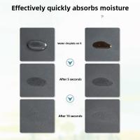 Mantel De Café Super Absorbente Grande Placa De Cocina Almohadilla De Secado Rápido Antideslizante Para Utensilios De Cocina Matriz De Diatomeas Moderna - details 5