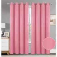 Cortinas Opacas Termicas Aislantes Frio y Calor Cortinas Dormitorio 2 Piezas 140x260 CM Blackout Curtains con Ojales Cortinas Grises Opacas Cortinas para Habitacion Salon Comedor y Dormitorio - details 8