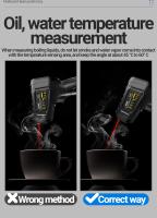 ANENG TH203 Termómetro Infrarrojo Industrial Inteligente Pantalla VA Color Inverso Medición De Temperatura -50~600℃ Herramienta De Prueba - details 6