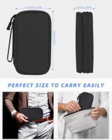 Organizador Cables Viajes Impermeable, Accesorios Cables Portáthil para Cargador, USB Memory, SD Tarjeta - details 4