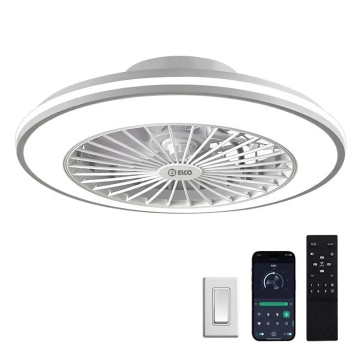 Ventilador de Techo con Luz ELCO PV-49C, 49cm, 40W - 1