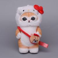 Llavero De Peluche Kawaii 13CM Hello Kitty Kuromi Hanyodon De Sanrio Anime Colgante Para Mochila Accesorio De Derivados Animación Unisex - details 7