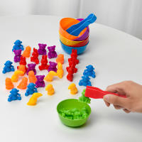 Juguete Educativo Montessori Arcoíris De Conteo Y Alineación De Colores Juego De Alineación De Animales Para Niños Entrenamiento De Motricidad Finas Regalo - details 2