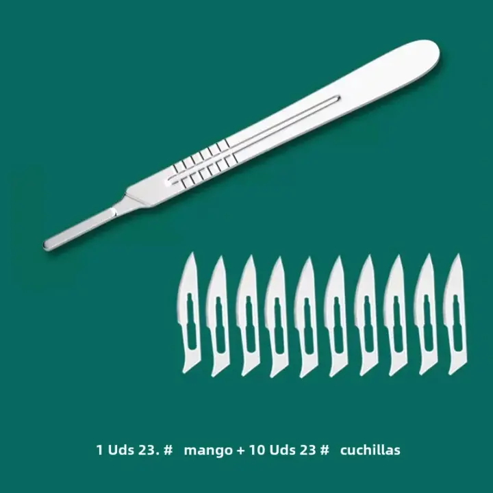 Juego De Cuchillos De Acero Al Carbono 11# 23# Para Reparación De PCB De Móvil Herramienta De Corte Con Mango Y Hoja Interchangeable - 1