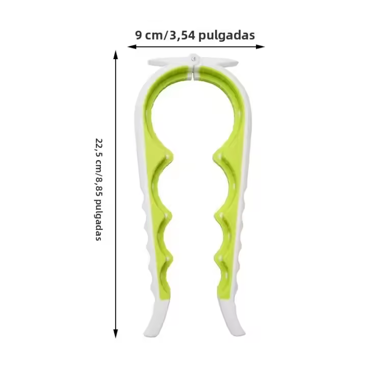 Abrepuertas Multifuncional Cuatro En Uno Anti Deslizamiento Para Botellas Y Lata Herramienta De Cocina De Aleación De Aluminio - 1