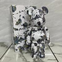 Bearbrick 400% Oso Violento De Bloques De Construcción Muñeca Articulada Decoración De Anillo Juguete Para Regalos - details 20