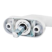 Manilla de Ventana con Llave y Cerradura de Seguridad Antirrobo – Protección Infantil y Antirrobo para Ventanas y Puertas Correderas – Diseño Universal, Fácil Instalación, Material Duradero y Tornillos Incluidos - details 1