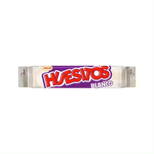 Valor Barritas de Galleta HUESITOS Blanco 20g (Pack 36 Unidades) - 1