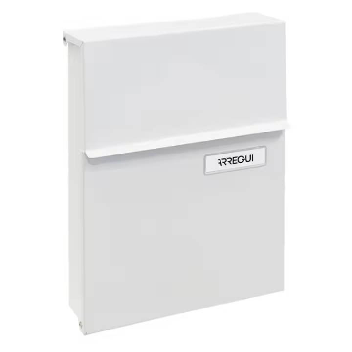 ARREGUI Line Buzón Exterior de Acero Tamaño S (Correo DIN A5) | Buzón de Pared Pequeño | Buzón de Correo con Cerradura de Buzón Tapada | Antilluvia | Moderno | Fácil de Instalar - 1