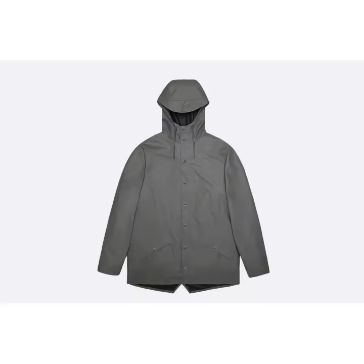 Rains Chaqueta en color Gris Unisex - Impermeable - 1