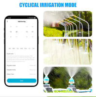 Válvula De Solenoide Inteligente FUJIN Para Riego De Jardín Con Timer Bluetooth WiFi 2-Maneras Control Remoto Por Teléfono Móvil Material Plástico - details 3