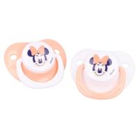 Set 2 Chupetes Minnie Tetina Anatómica de Silicona , para +6 Meses, Libre BPA, Con Funda, Color Rosa y Blanco, FABRICADO EN ESPAÑA, Stor - Kiglam - details 0