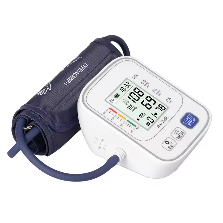 Tensiometro con Oxímetro ,Medical Tensiómetro de Brazo Digital _ Precise Medicamento de la presión arterial y El Polvo - 1