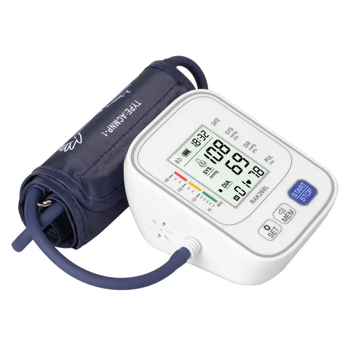 Tensiometro con Oxímetro ,Medical Tensiómetro de Brazo Digital _ Precise Medicamento de la presión arterial y El Polvo - 1