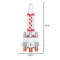 COGO DIY Bloques De Construcción Espacial Para Rocket Kit De Centro De Lanzamiento De 379 Piezas Juguetes Para Niños En Navidad - details 52