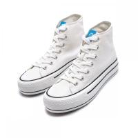 MUSTANG 60172  I222 Zapatillas de lona mujer 27761 XL BOTA BASQUET DOBLE PISO LONA BLANCO - details 0