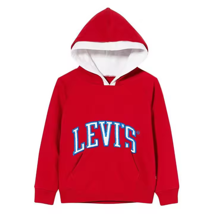 Sudadera LEVIS VARSITY PULLOVER 8EA990-R2F Rojo - 1