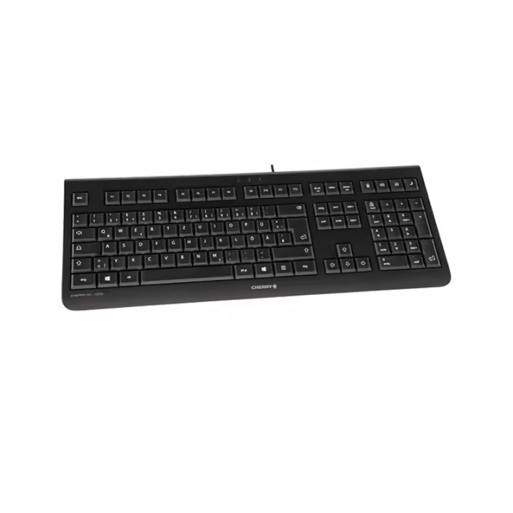 Teclado Cherry KC 1000 Negro con Teclas Silenciosas - 1
