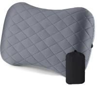 Almohada De Viaje Inflable Ultraligera Para Camping Con Cubierta Lavable Suave Soporte Ergonómico Para Cuello Y Lumbar - details 0