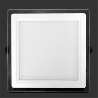 Lámpara De Techo Recubierta De Vidrio LED Panel Bajo 6W 9W 12W 18W 24W Luz De Punto LED AC85-265V Con Adaptador Para Cocina Estudio Sala De Estar Comedor Baño - details 4