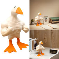 Porta Llaves De Ganso Magnético Con Estatua De Pato Musculoso Organizador De Herramientas De Mesa Juguete Divertido Regalo De Despedida Para El Hogar - details 5