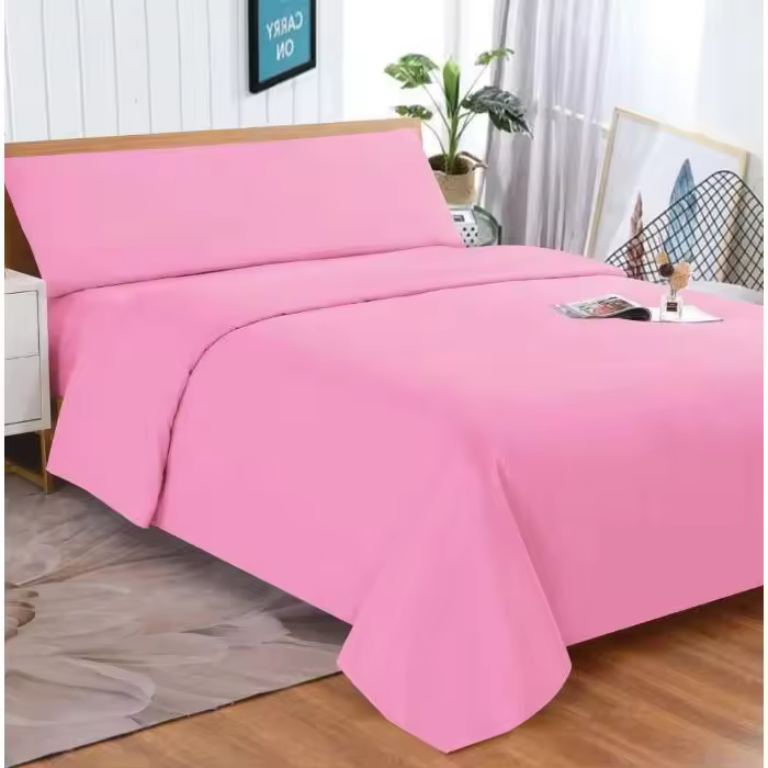 Juego de sábanas coloridas con 3 piezas suaves para cama de 150 cm, encimera de sábanas Bera estable + 1 funda de almohada - 1