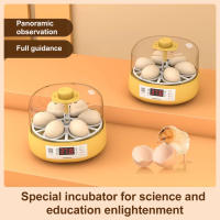 Incubador De Huevos 6/18 Con Bandeja Giratoria De 360 Grados Replicador Automático De Agua Y Control De Temperatura - details 12