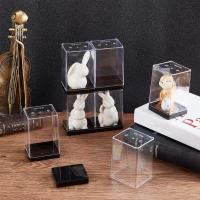 Exhibidor De Figuras De Acción 8Pcs Con Base Negra Acrílica Para Almacenamiento De Muñecos Y Modelos De Construcción - details 2