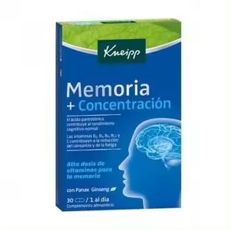 KNEIPP MEMORIA + CONCENTRACION 30 CAPSUL - 1